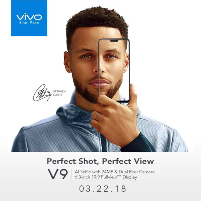 Vivo V9 Stephen Curry