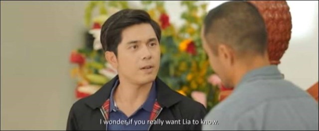 May the best man win Philip (left, played by Paulo Avelino) confronts Wado (Derek Ramsay) in a scene from Kasal (The Wedding).