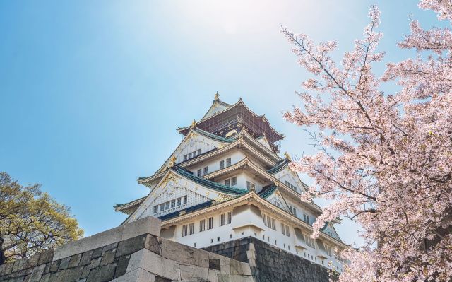 77392033 - spring scenery of osaka castle