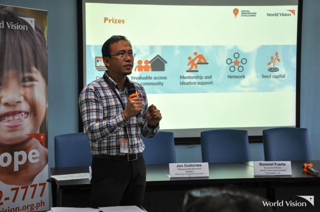world vision philippines social innovation challenge jun godornes