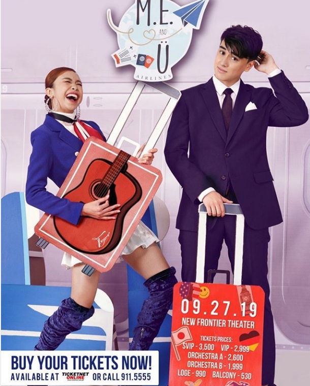 ME and U MayWard Live in Concert Poster