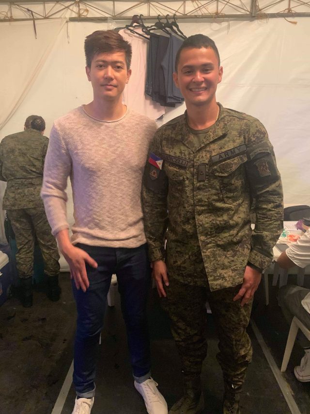 Ronnie Liang Matteo Guidicelli Army Show