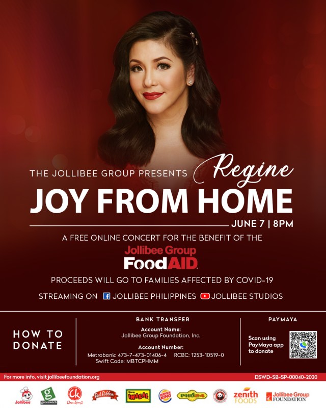 Jollibee Joy from Home Concert